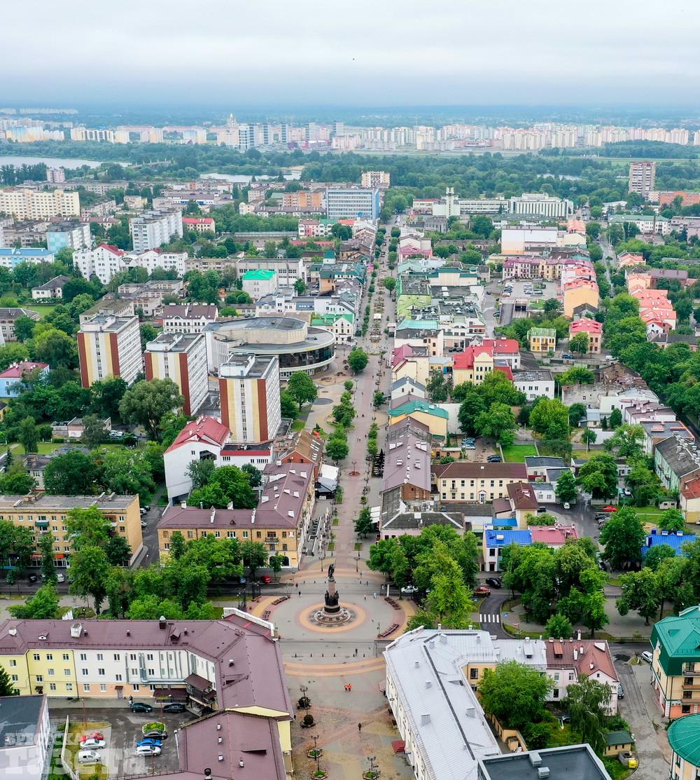 Васька Пилот, Брест, съемка с дрона. Фото: , "Брестская газета"