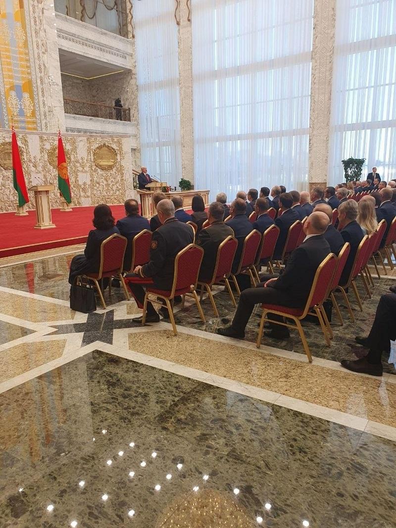 Александр Лукашенко, инаугурация, Брестская газета.