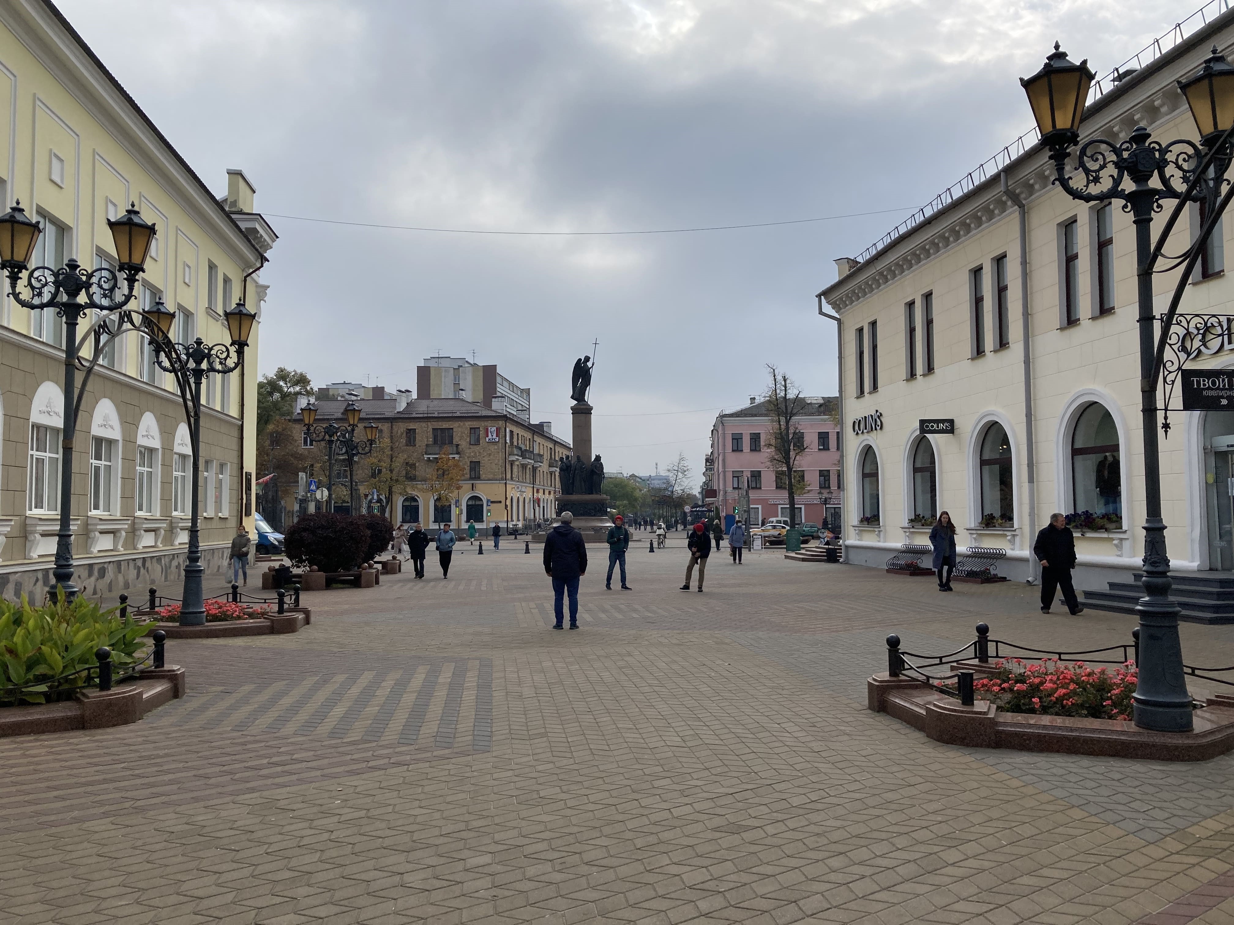 Улица Советская в Бресте. 