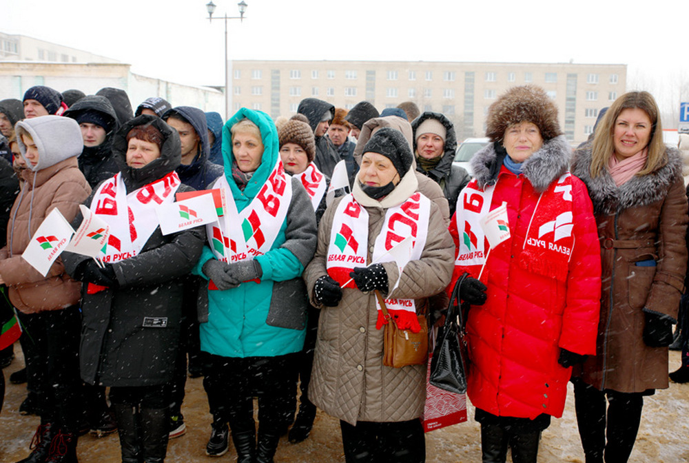 Открытие магазина «Родны кут» в Климовичах. 2022 год.