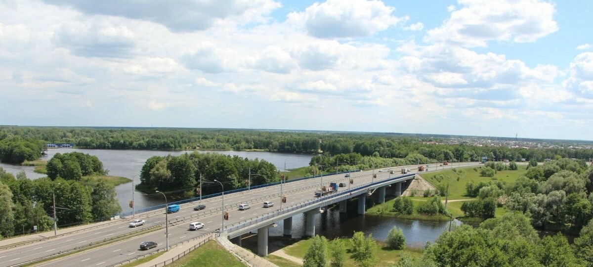 Мост через проспект Республики в Бресте