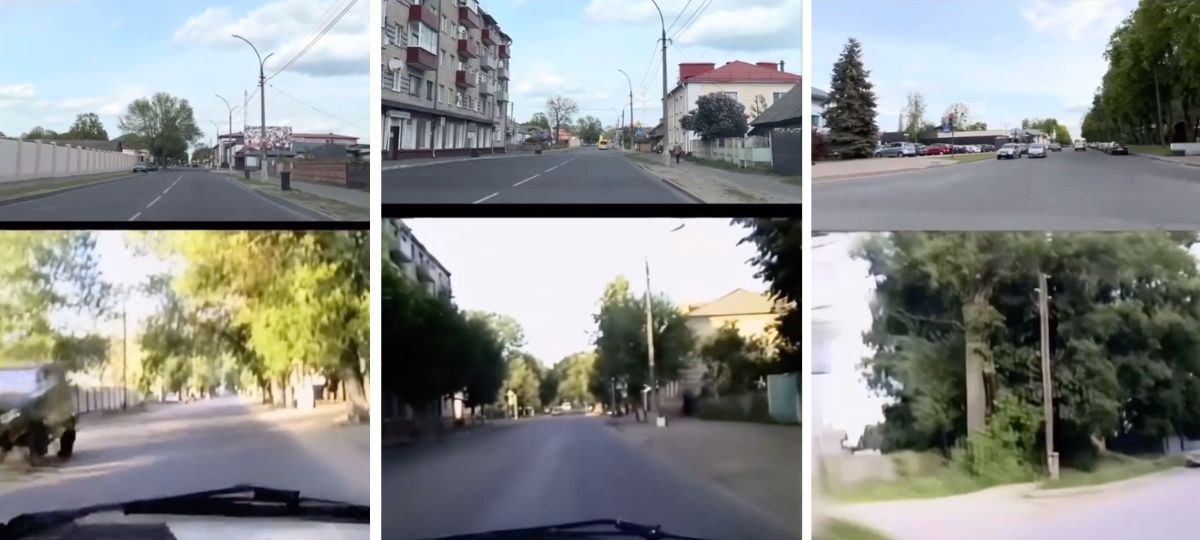 Барановичи, 1993, 2025, деревья, озеленение, город