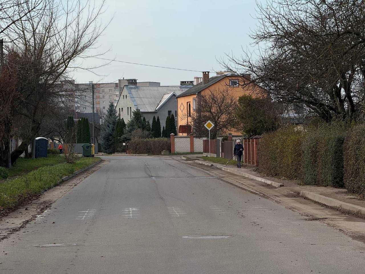 Улица на Киевке в Бресте.