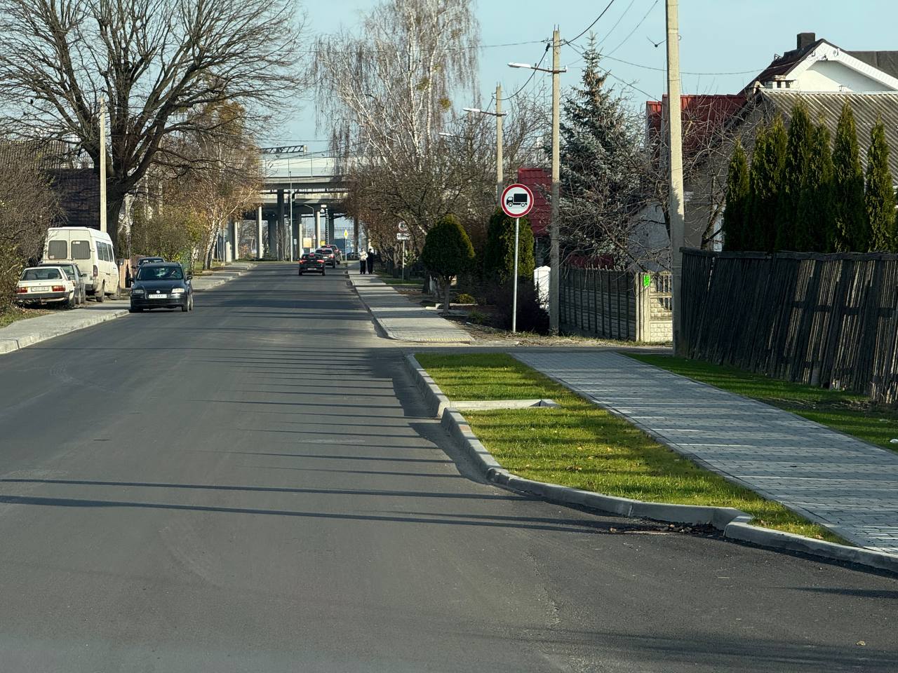 Улица на Речице в Бресте