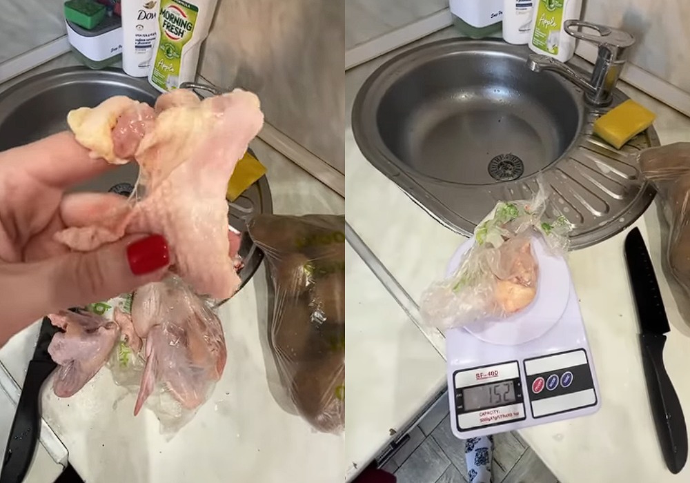 разделанное мясо птицы