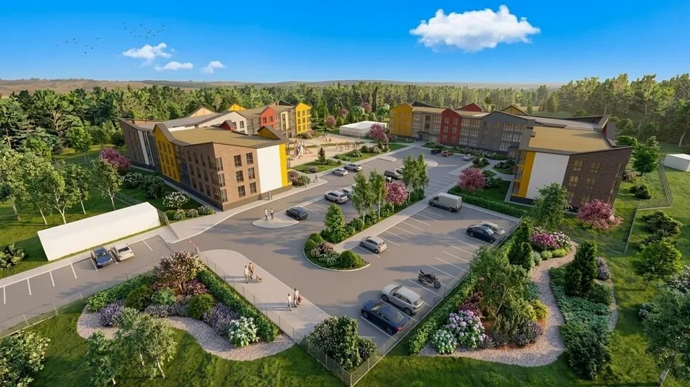 Рендер ЖК NORDIC DREAM на Волынке в Бресте